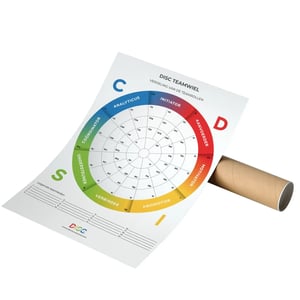 DISC teamwiel poster