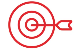 DISC red behavioural style icon