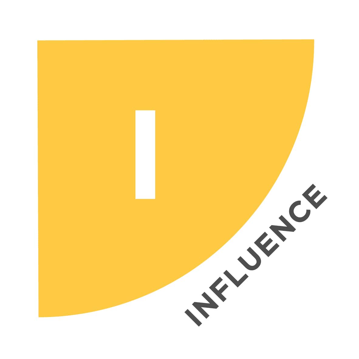 DISC yellow - influence style
