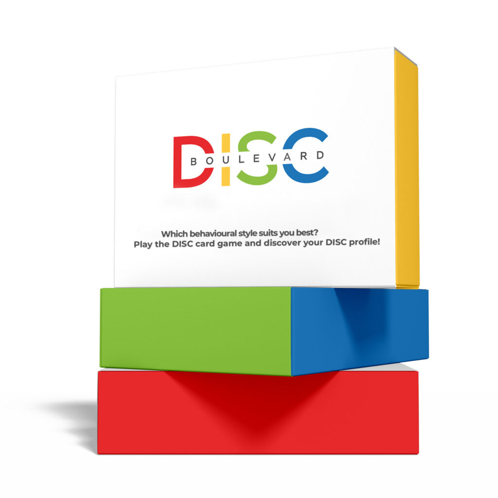 DISC card game packaging